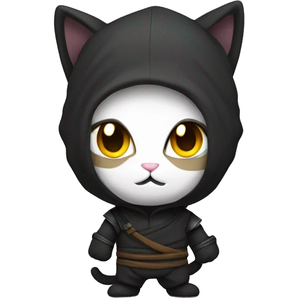 cat in ninja costume emoji