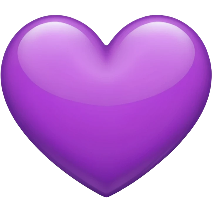 heart, purple emoji