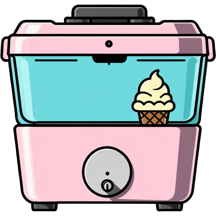 ice cream maker emoji