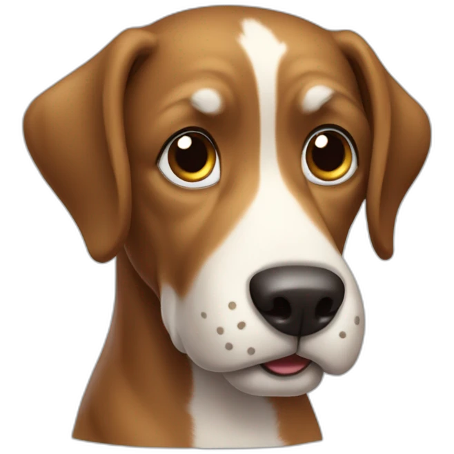 Dog smail kute emoji