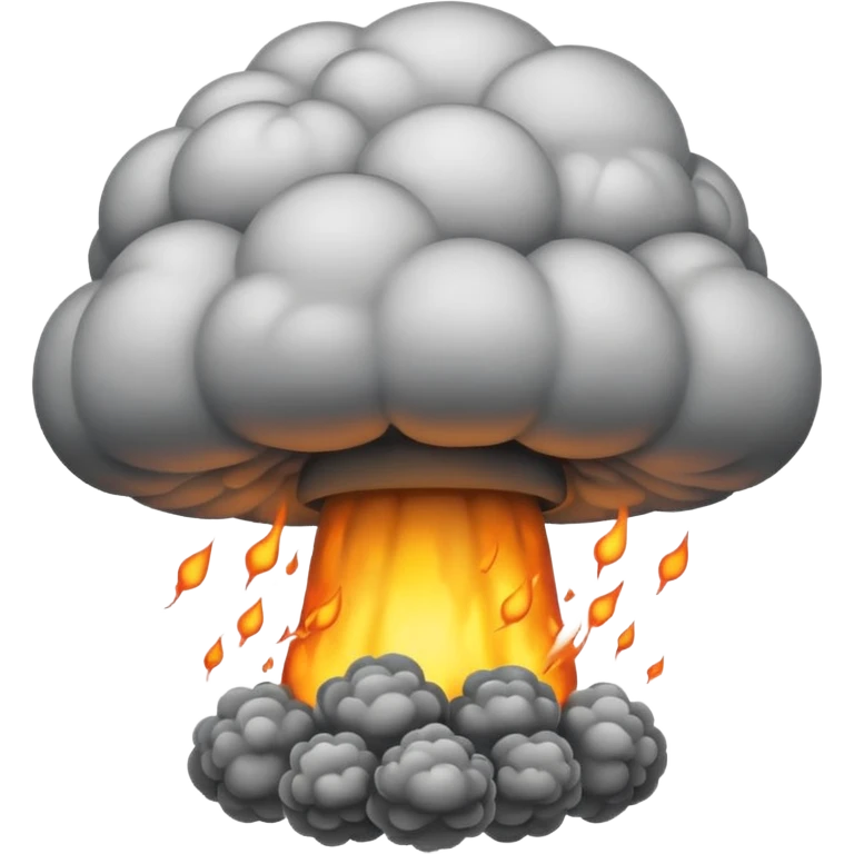 Nuclear bomb emoji