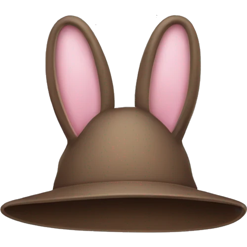 Bunny ear hat emoji
