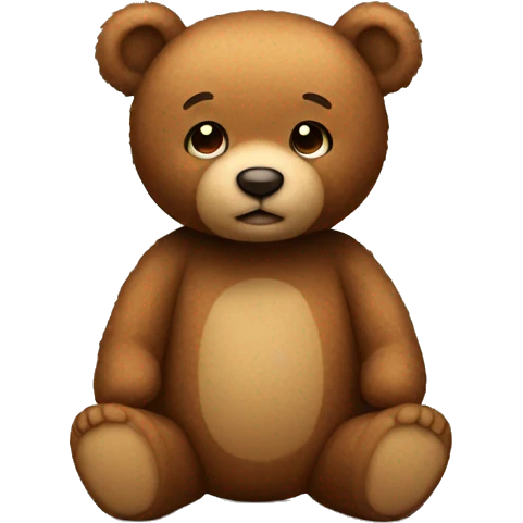 Teddy bear emoji