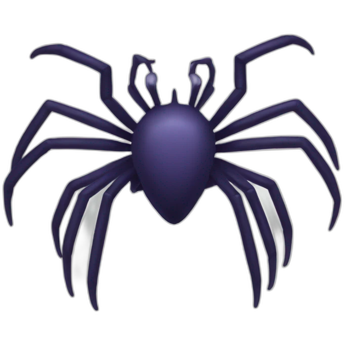 nami à peur d'une araignée emoji