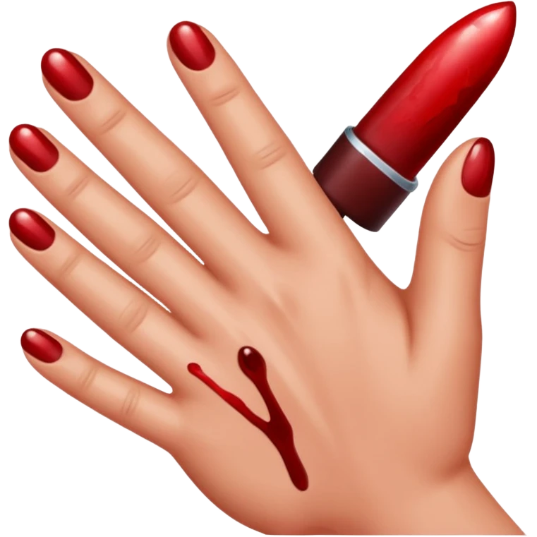 diabetes finger test emoji