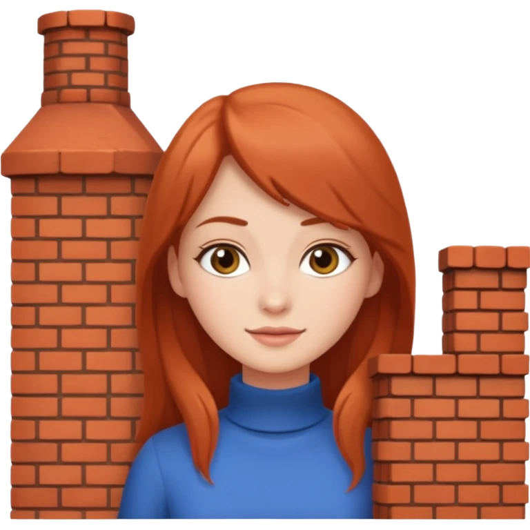 Hot Female near a chimney emoji