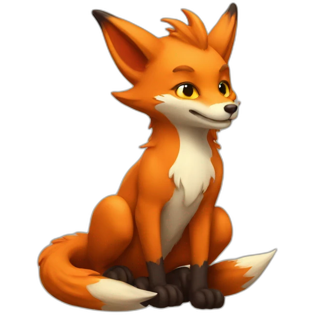 fox + dragon emoji