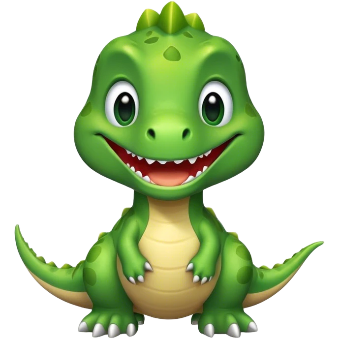 Dino happy emoji