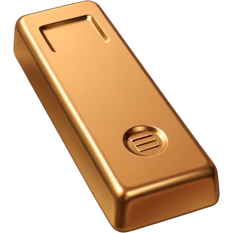 bronze bullion no symbol emoji