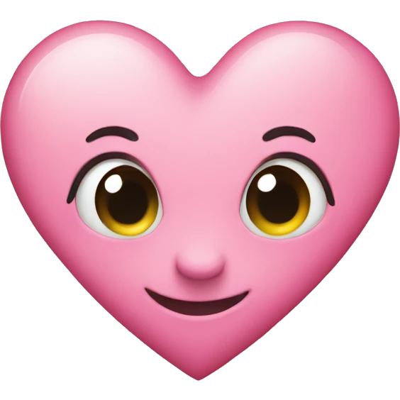 Pink heart  emoji