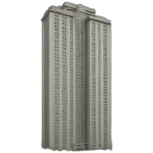 Soviet high-rise building emoji