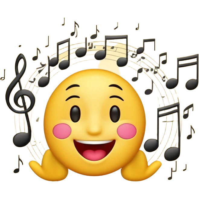 singing emoji emoji