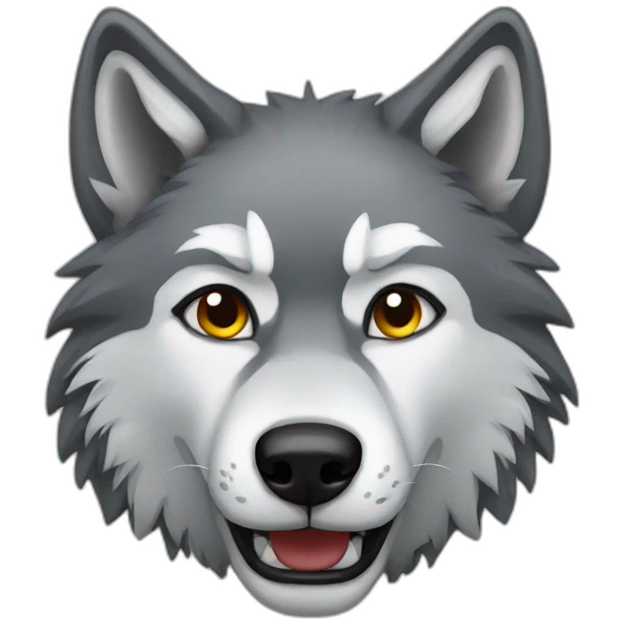 Wolf  emoji