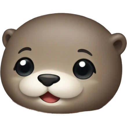 Otter with blanket  emoji