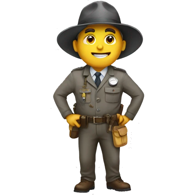 Nut inspector emoji