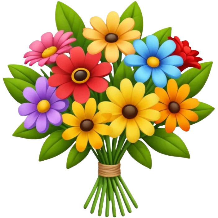 Ramo de flores emoji