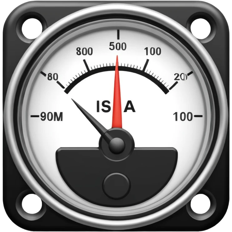 a meter gauge emoji