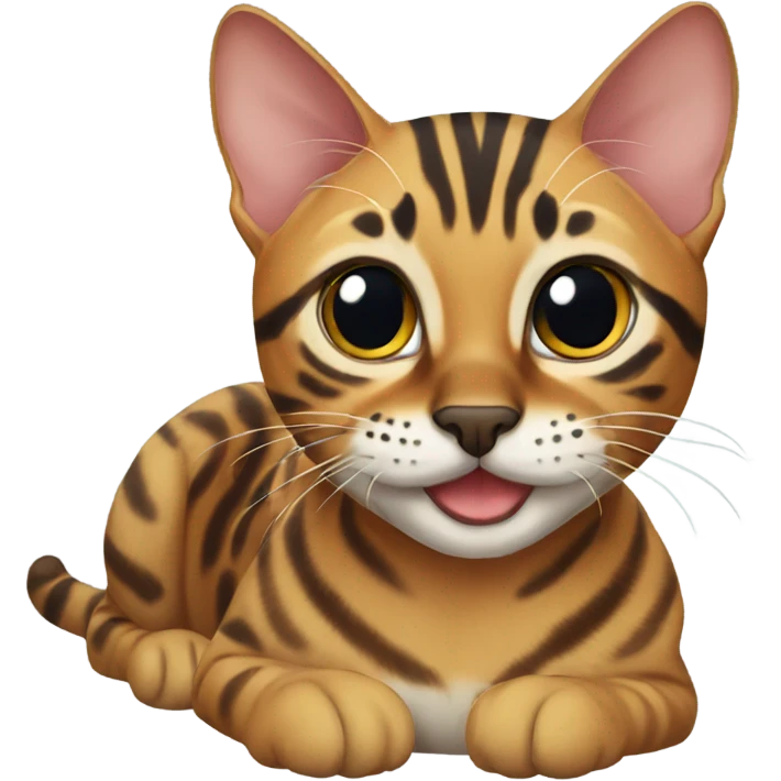 Bengal cat emoji