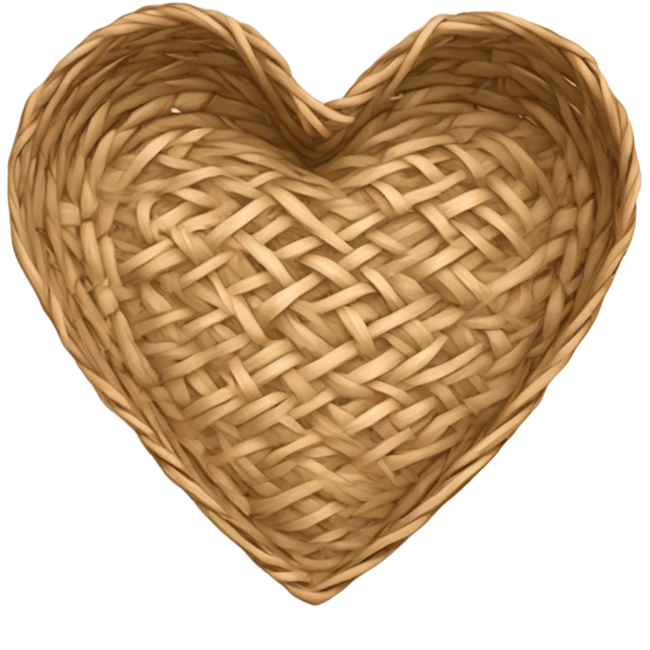 heart basket emoji