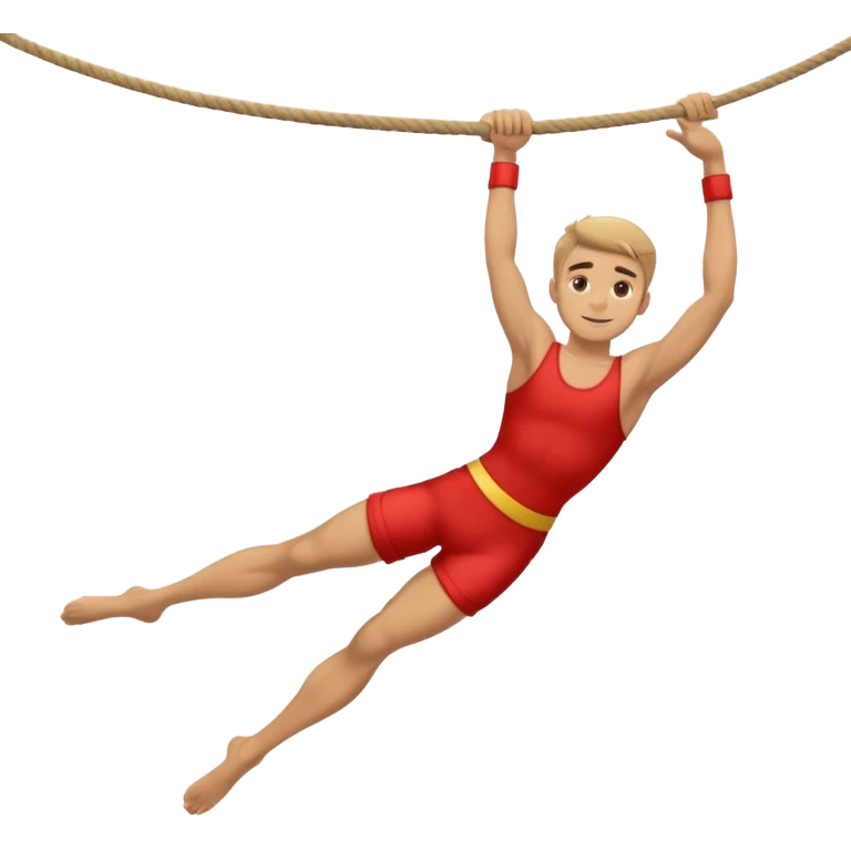 Acrobat – Slim performer mid-flip or balancing on rope emoji