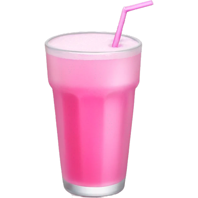 pink drink emoji
