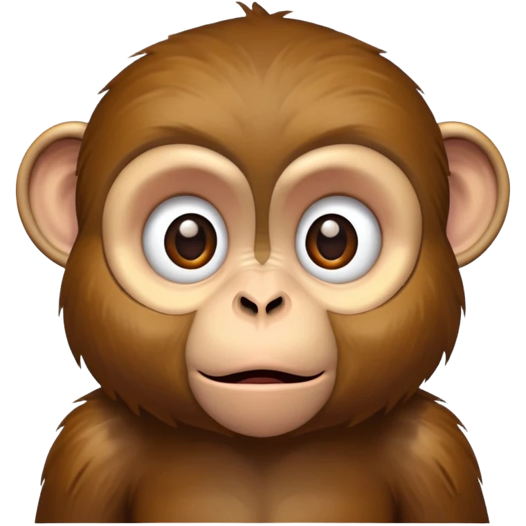 Monkey looking confused  emoji