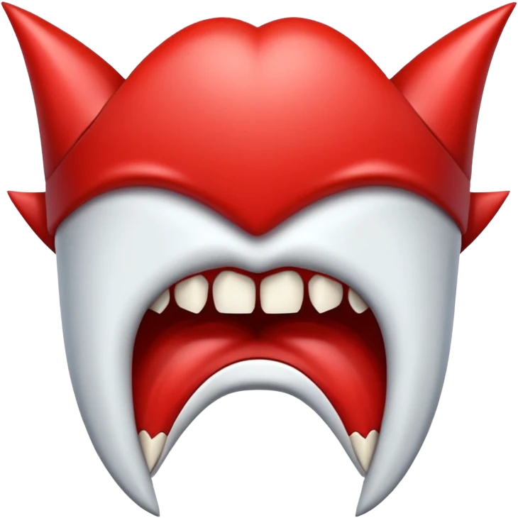 Vampire teeth  emoji