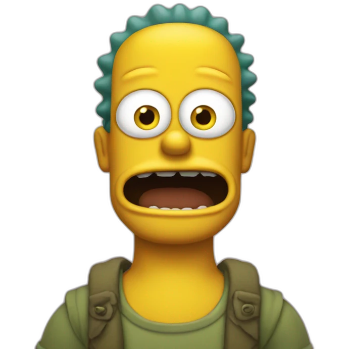 Gommer simpson emoji