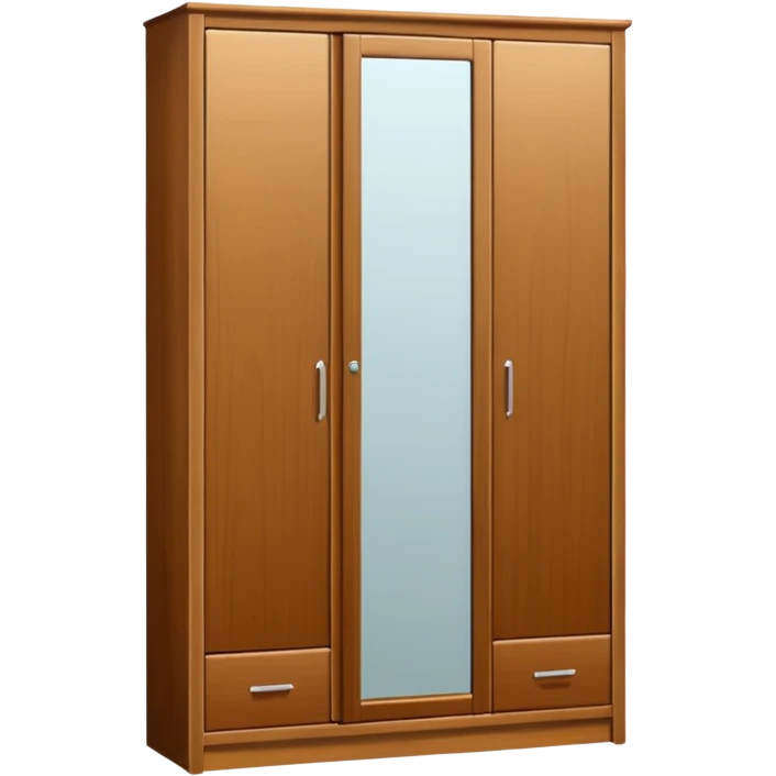 wardrobe modern closed mirror door emoji