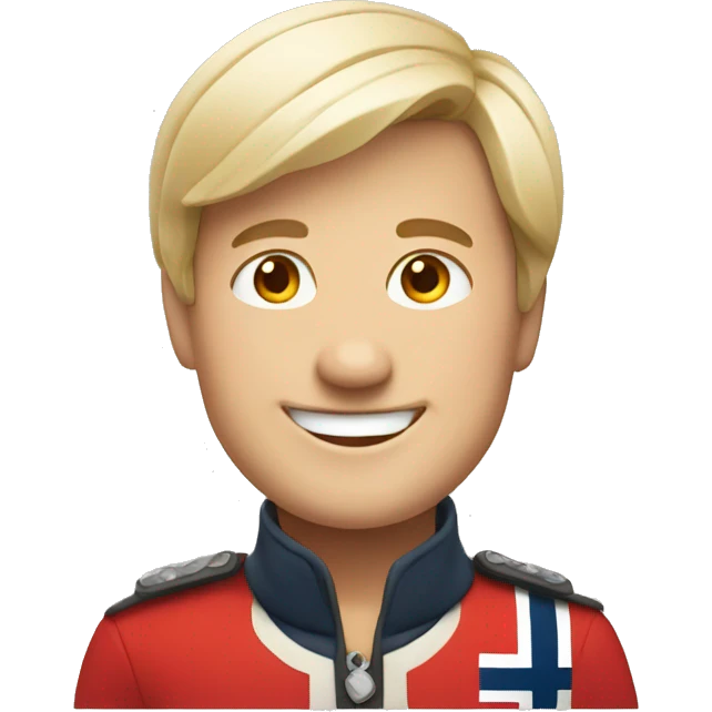 happy norwegian emoji
