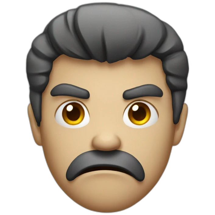 angry-thinking-face emoji