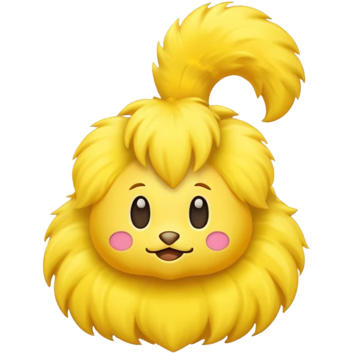 tails but inflated emoji emoji