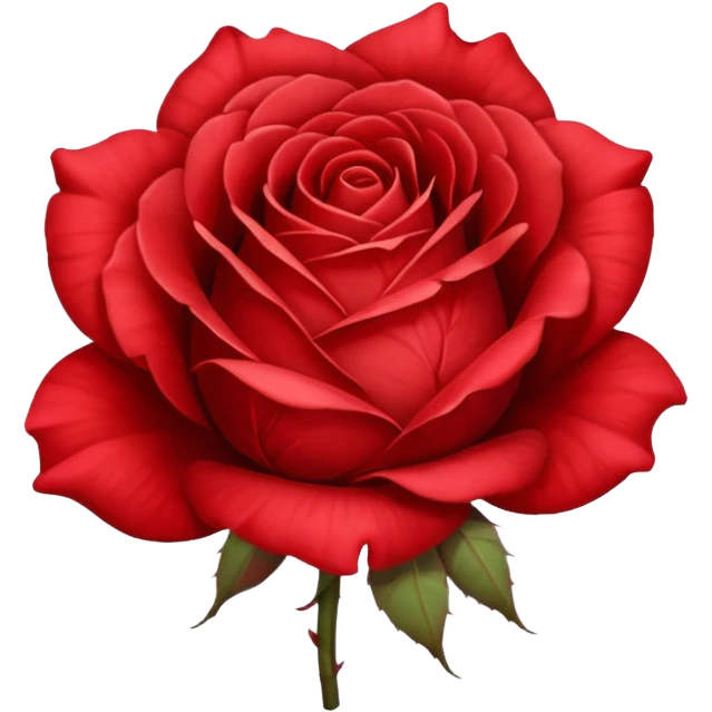 wilted rose with subtle shading emoji