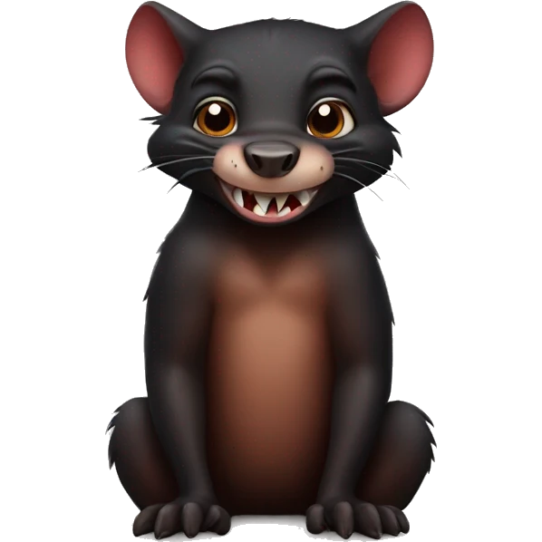 cute tasmanian devil emoji