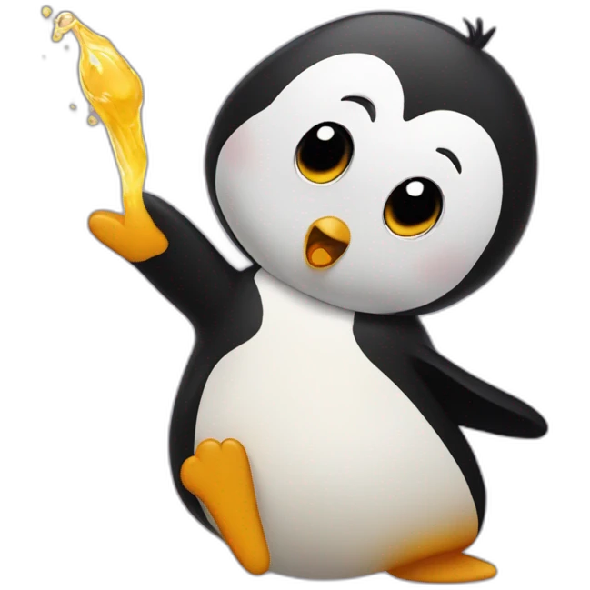 pengouin dab emoji