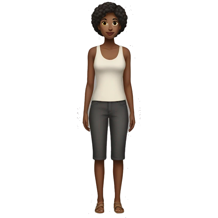 black women full body mid 20s emoji