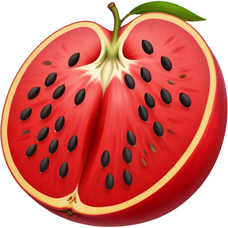 Granada fruta (representa a la ciudad) emoji