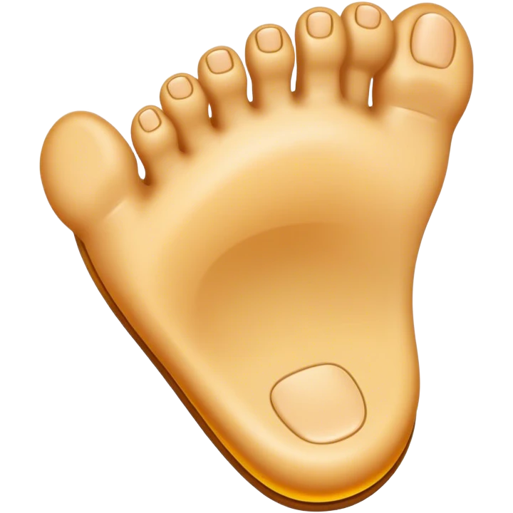 a foot sole emoji
