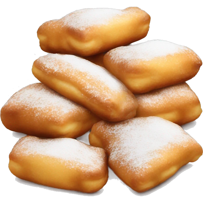 5 beignets emoji