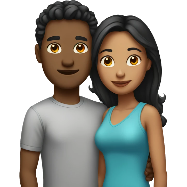 Mixed couple  emoji