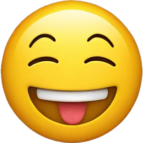 Happy face with harts emoji
