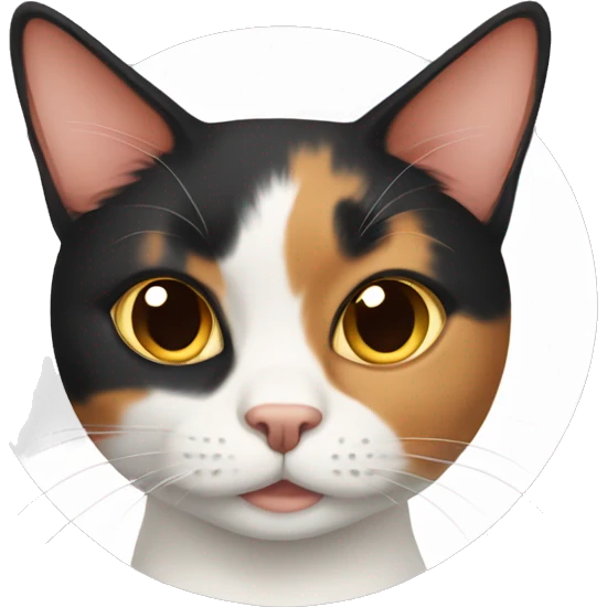 Calico cat emoji