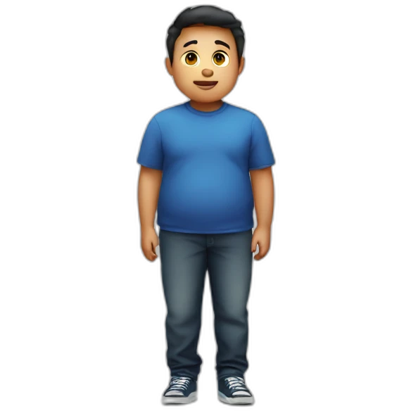 Obese boy emoji