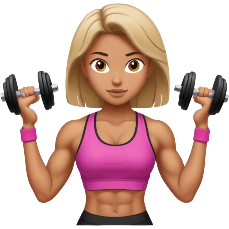 Gym girl  emoji