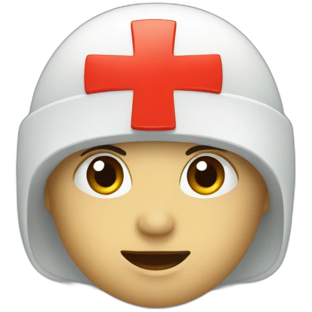 Red cross emoji