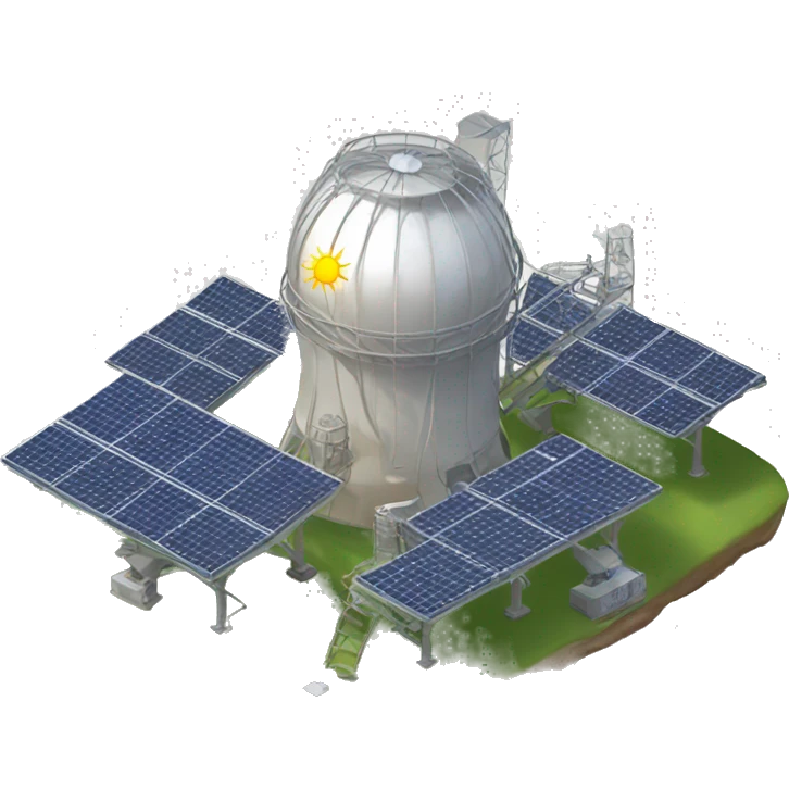 Solar station  emoji