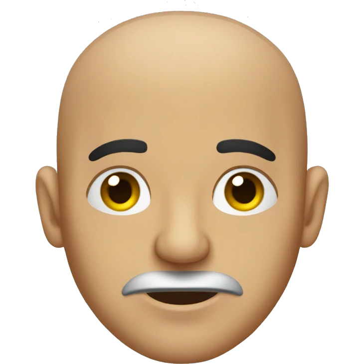 Mexican bald man with one eye closed emoji