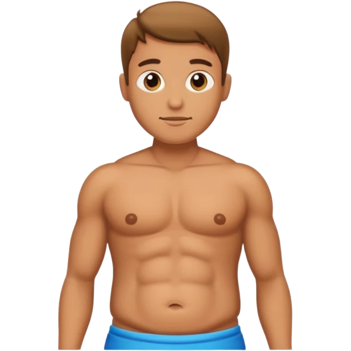 6 pack belly emoji