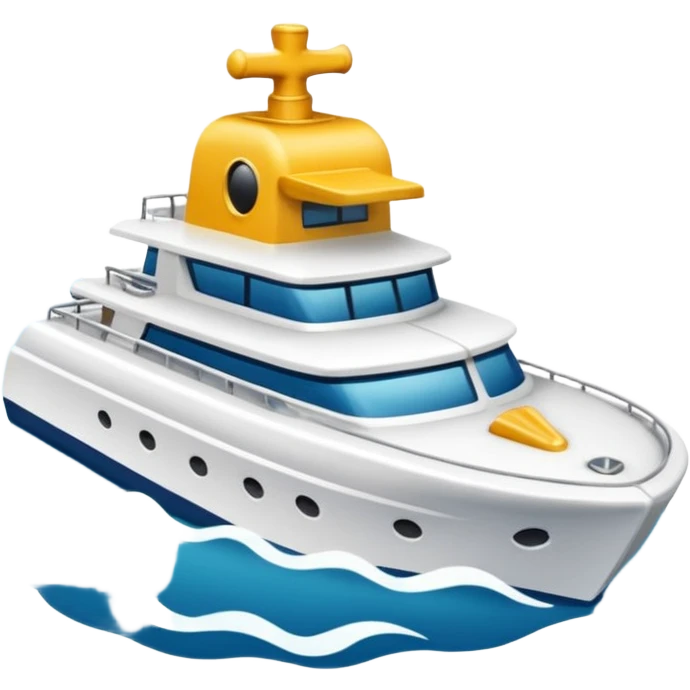 Yate blanco emoji