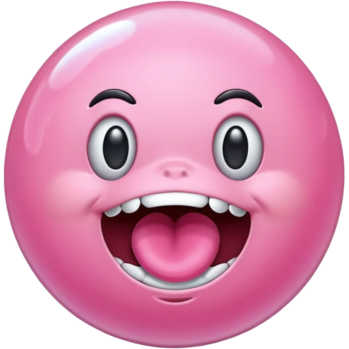 bubble gum emoji